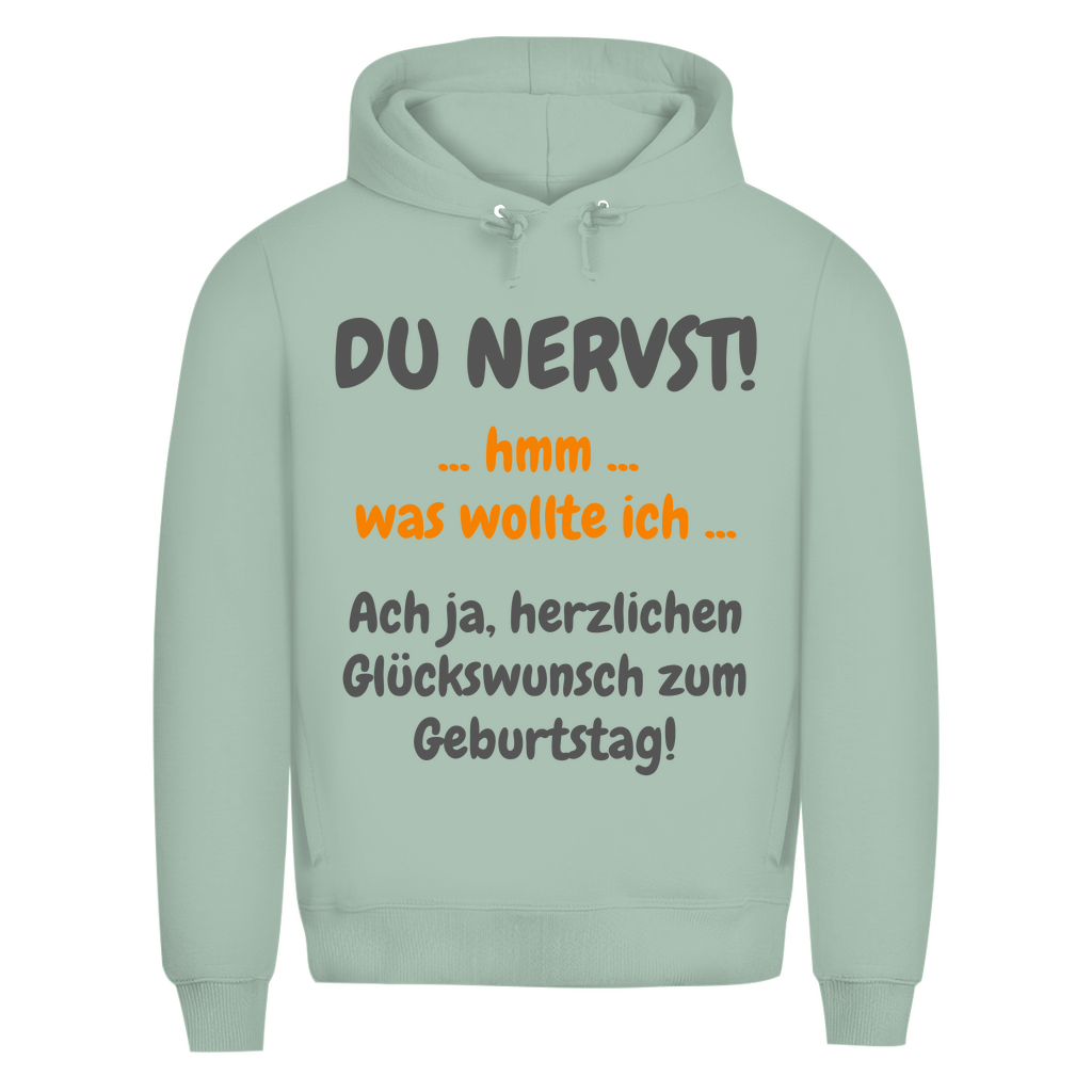 Herzlichen Glückwunsch, du Nervensäge