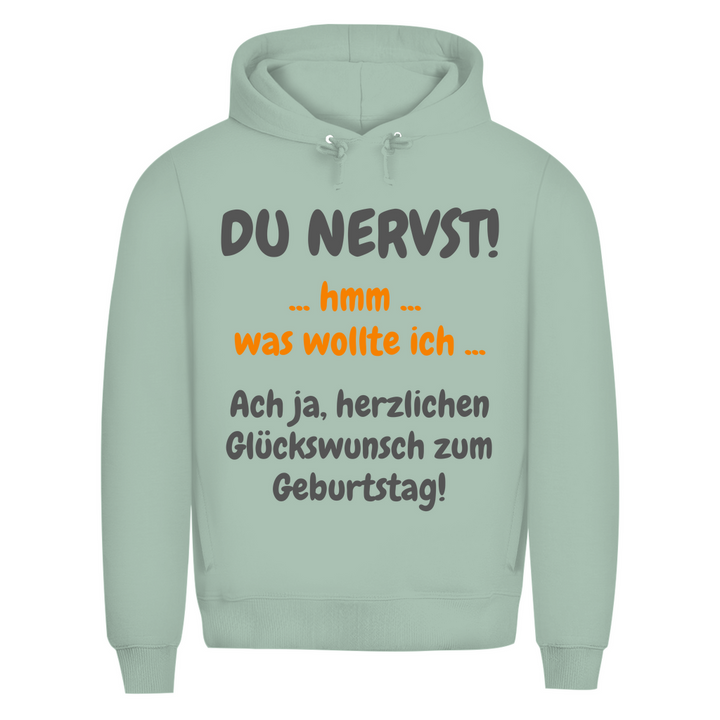 Herzlichen Glückwunsch, du Nervensäge