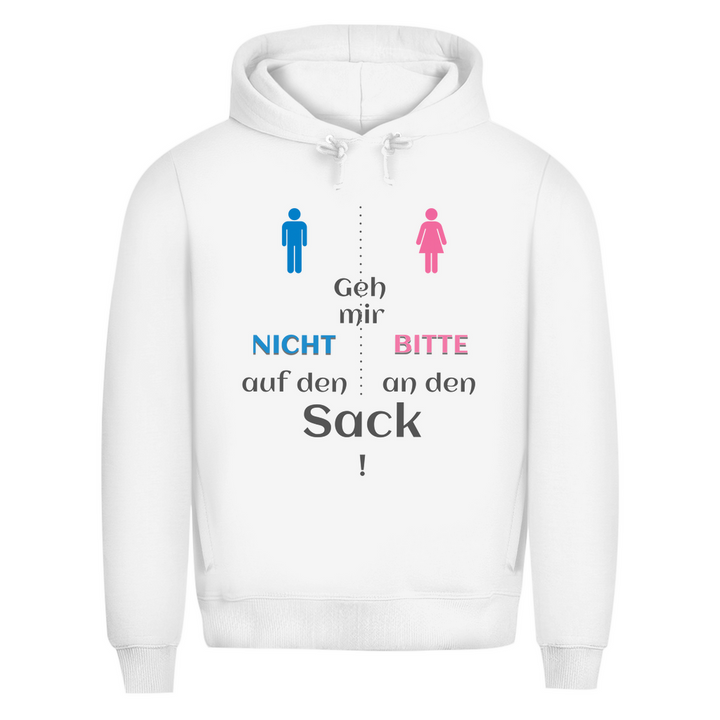 Zwei Seiten, ein Sack