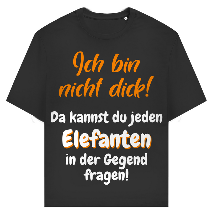 Ich? Nicht dick. Studienlage: Zoo.