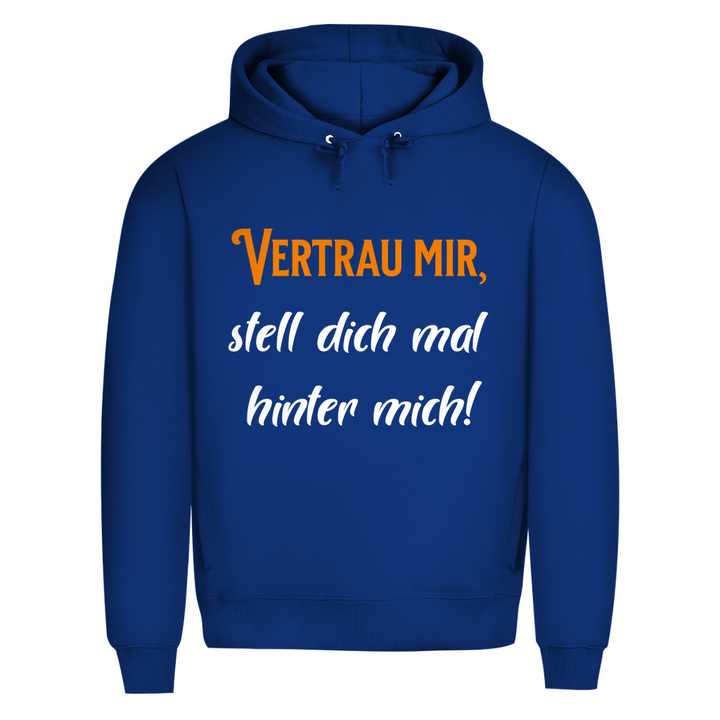 Nicht vordrängeln. Hinten stürmt’s