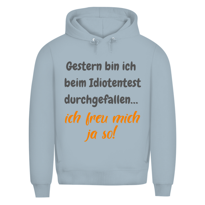 Dümmlich, glücklich, gut gelaunt