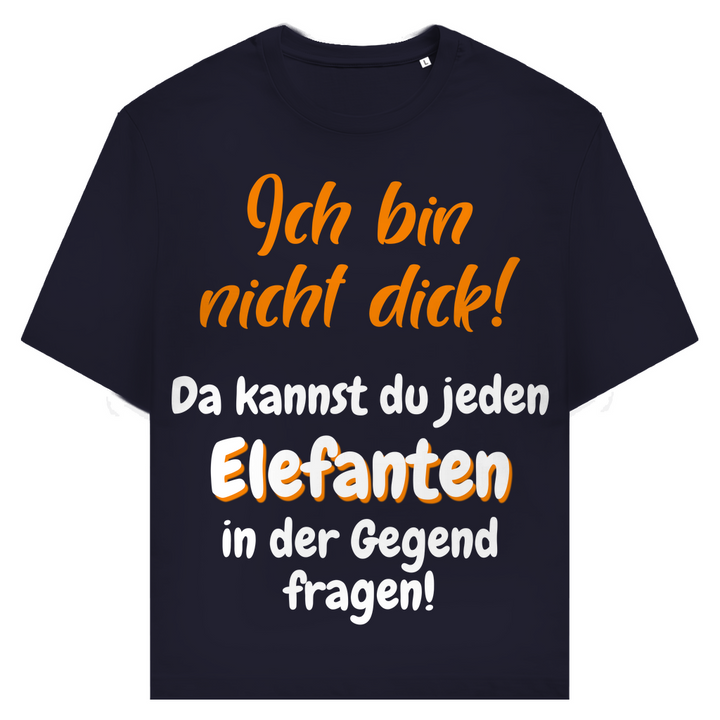 Ich? Nicht dick. Studienlage: Zoo.
