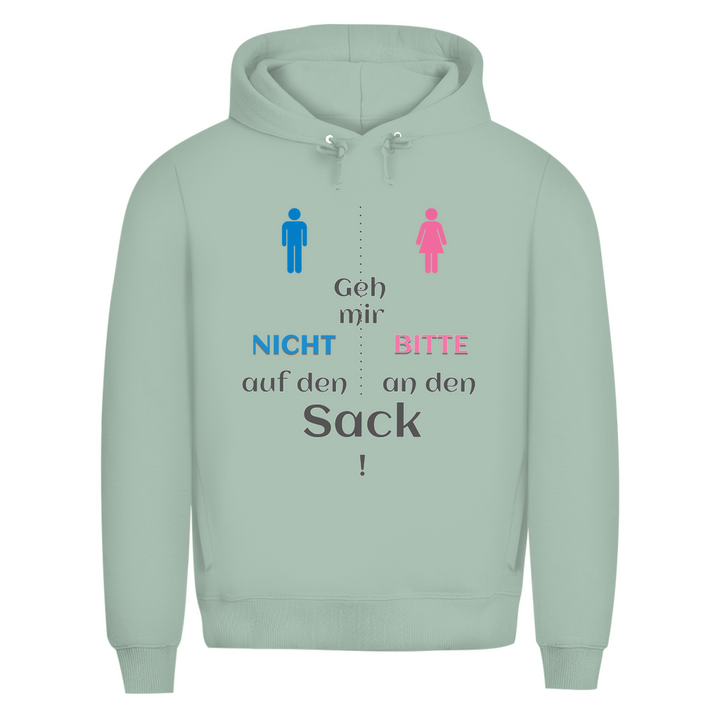 Zwei Seiten, ein Sack
