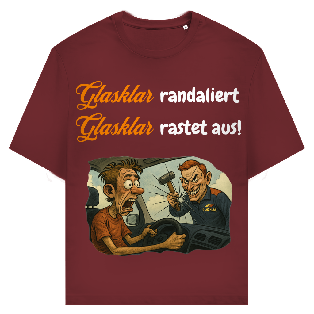 Glasklar randaliert!