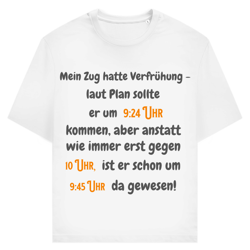 Verfrühung: nur 21 Min zu spät