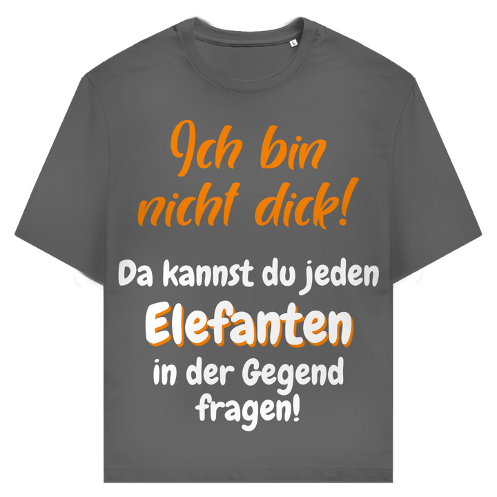 Ich? Nicht dick. Studienlage: Zoo.