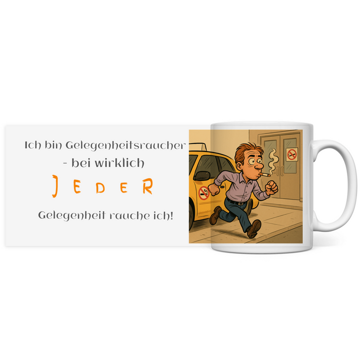 Raucherpause mit Hausrecht