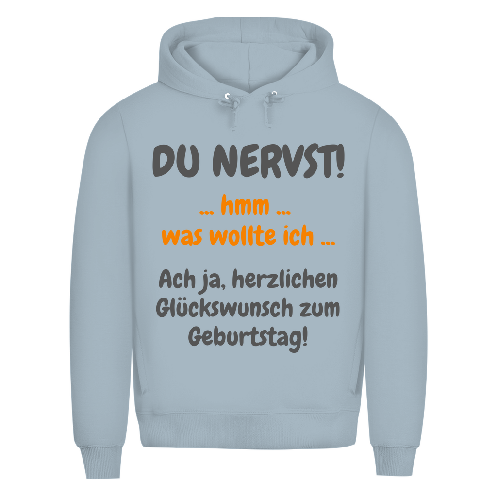 Herzlichen Glückwunsch, du Nervensäge