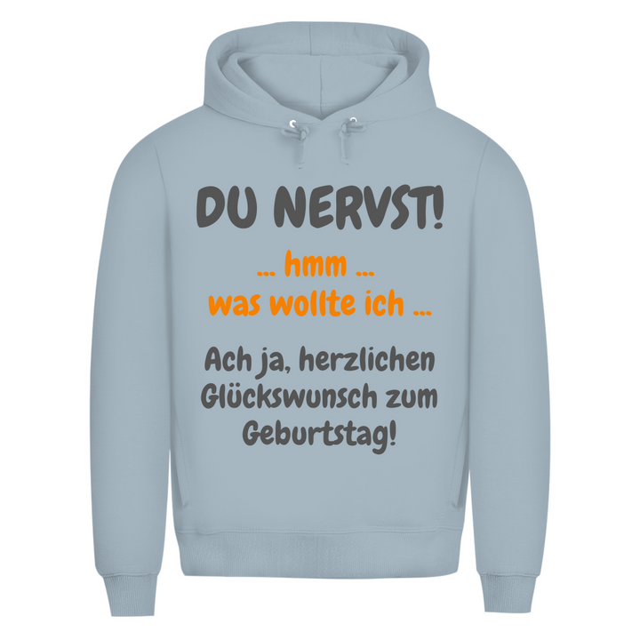 Herzlichen Glückwunsch, du Nervensäge