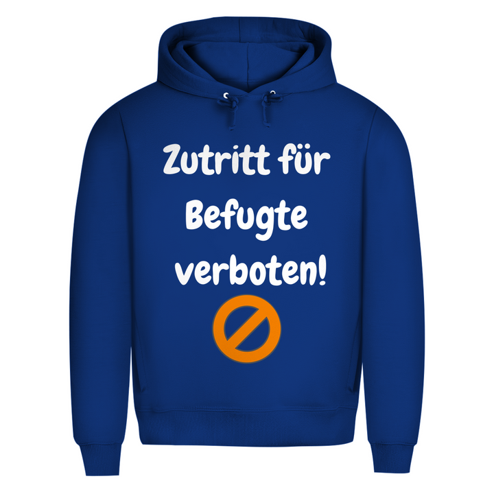 Befugt? Dann bitte draußen bleiben