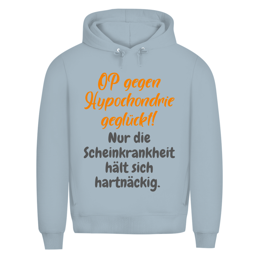 Arzt happy, Patient panisch