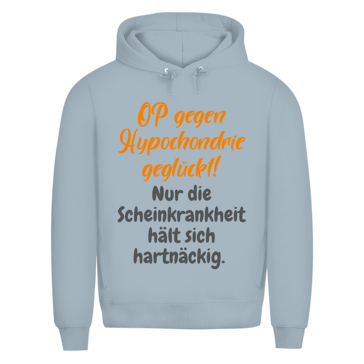 Arzt happy, Patient panisch