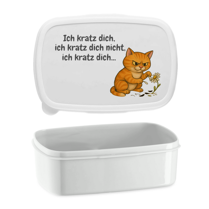 Zickige Lunchbox für Katzenfans