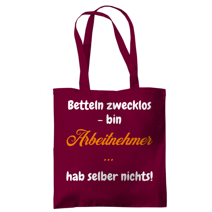 Frag nicht – bin pleite