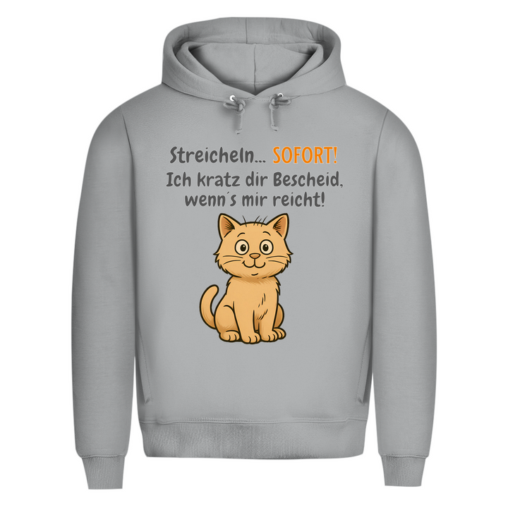 Streichel mich – aber zackig!