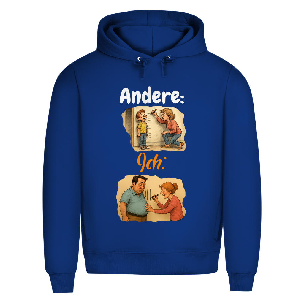 Andere wachsen, ich werde rund