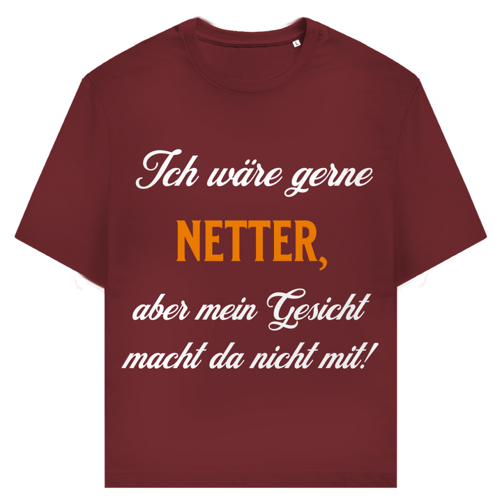 Nett-Modus: vom Gesicht gesperrt