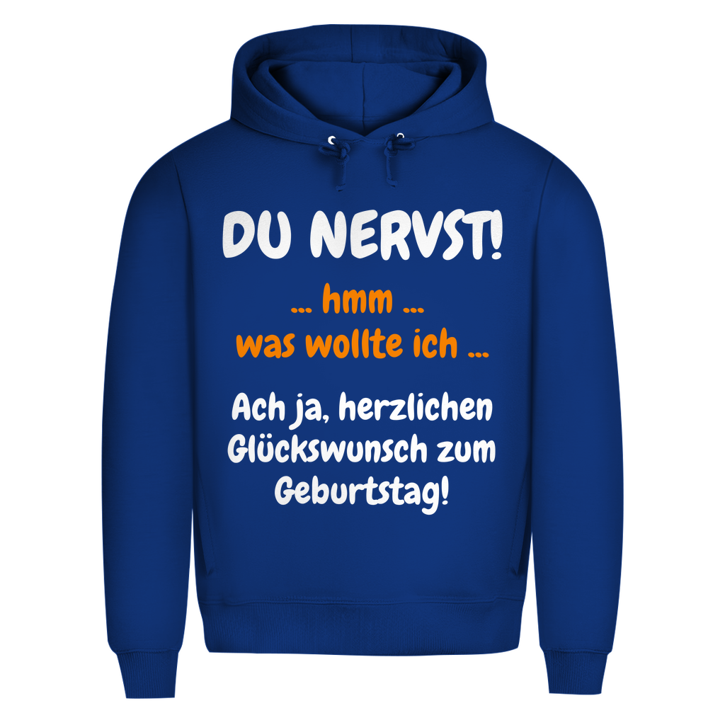 Herzlichen Glückwunsch, du Nervensäge