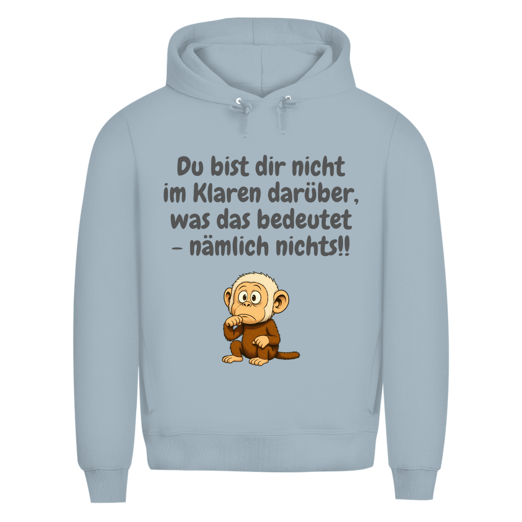 Übersetzung in normal: nichts.