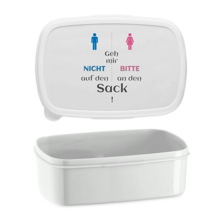 Zwei Botschaften, ein Sack