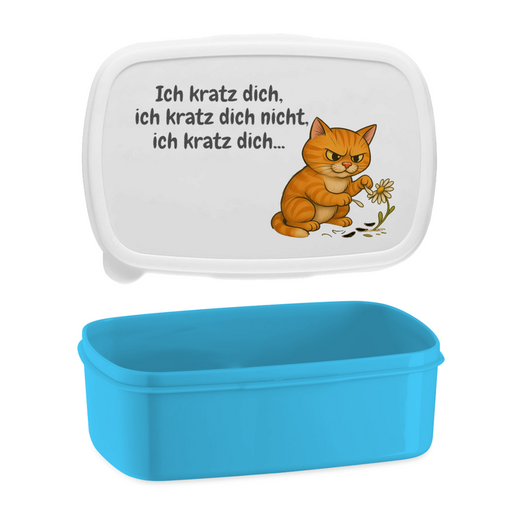 Zickige Lunchbox für Katzenfans