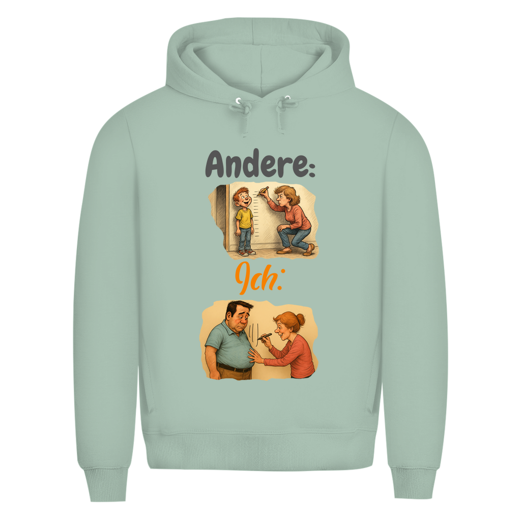Andere wachsen, ich werde rund