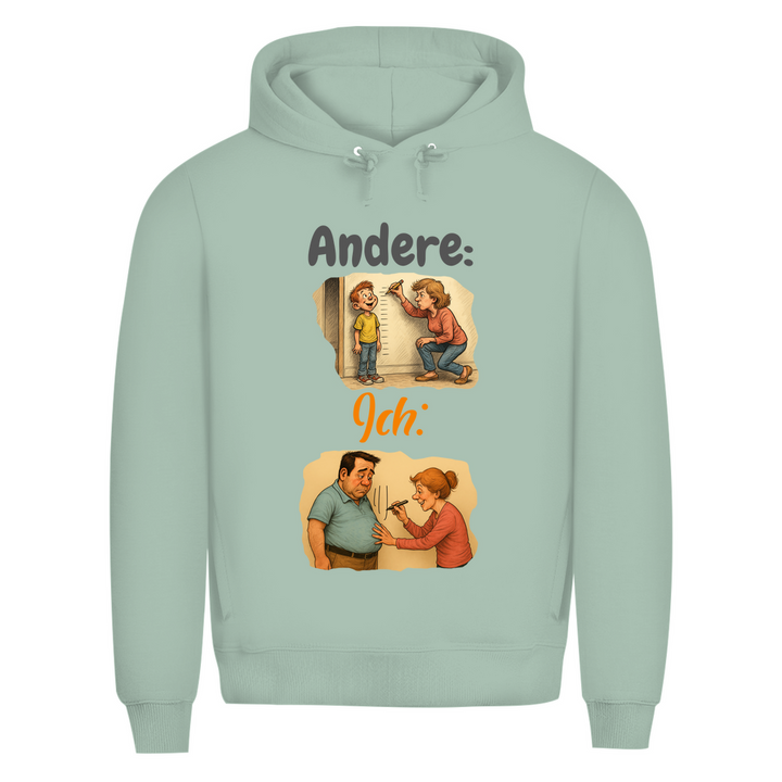Andere wachsen, ich werde rund