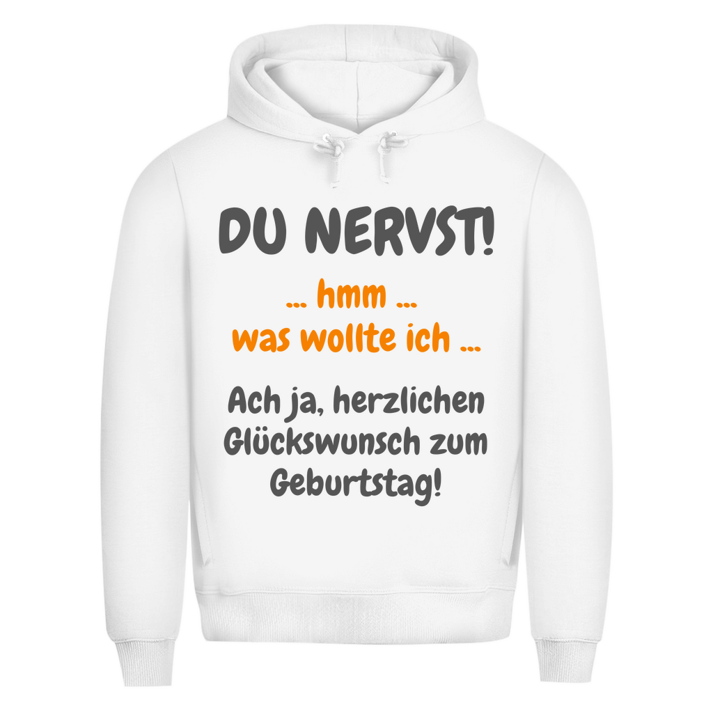 Herzlichen Glückwunsch, du Nervensäge