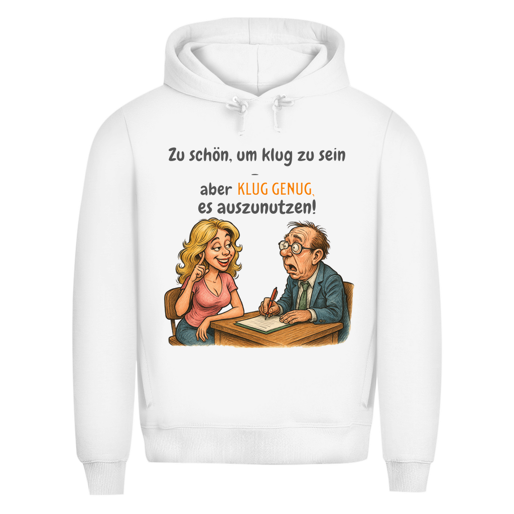 Blond? Ja. Blöd? Niemals.