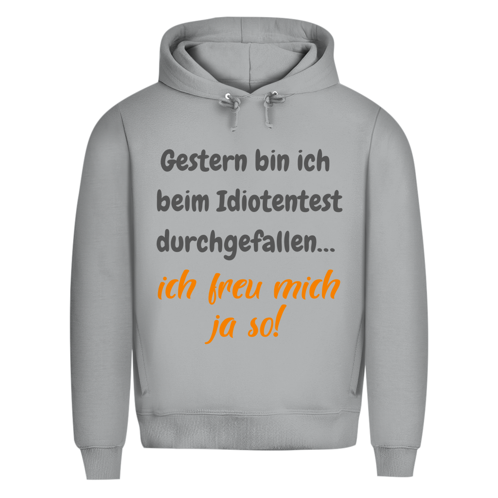 Dümmlich, glücklich, gut gelaunt