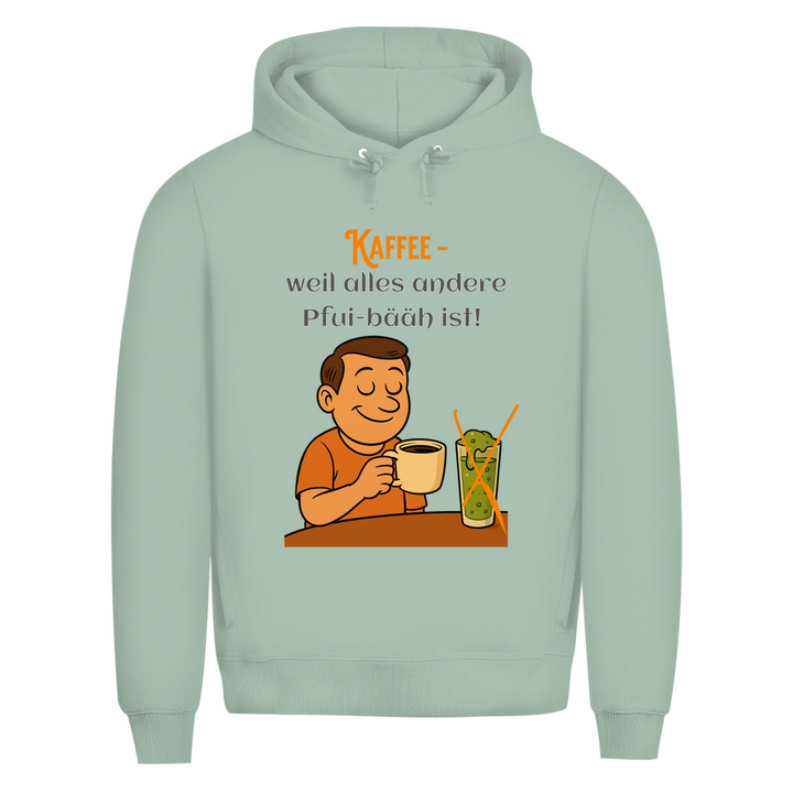 Kaffee statt grünem Schleim