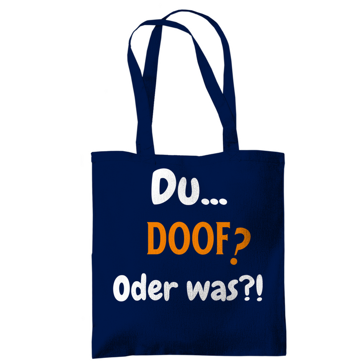 Kurze Frage: doof?
