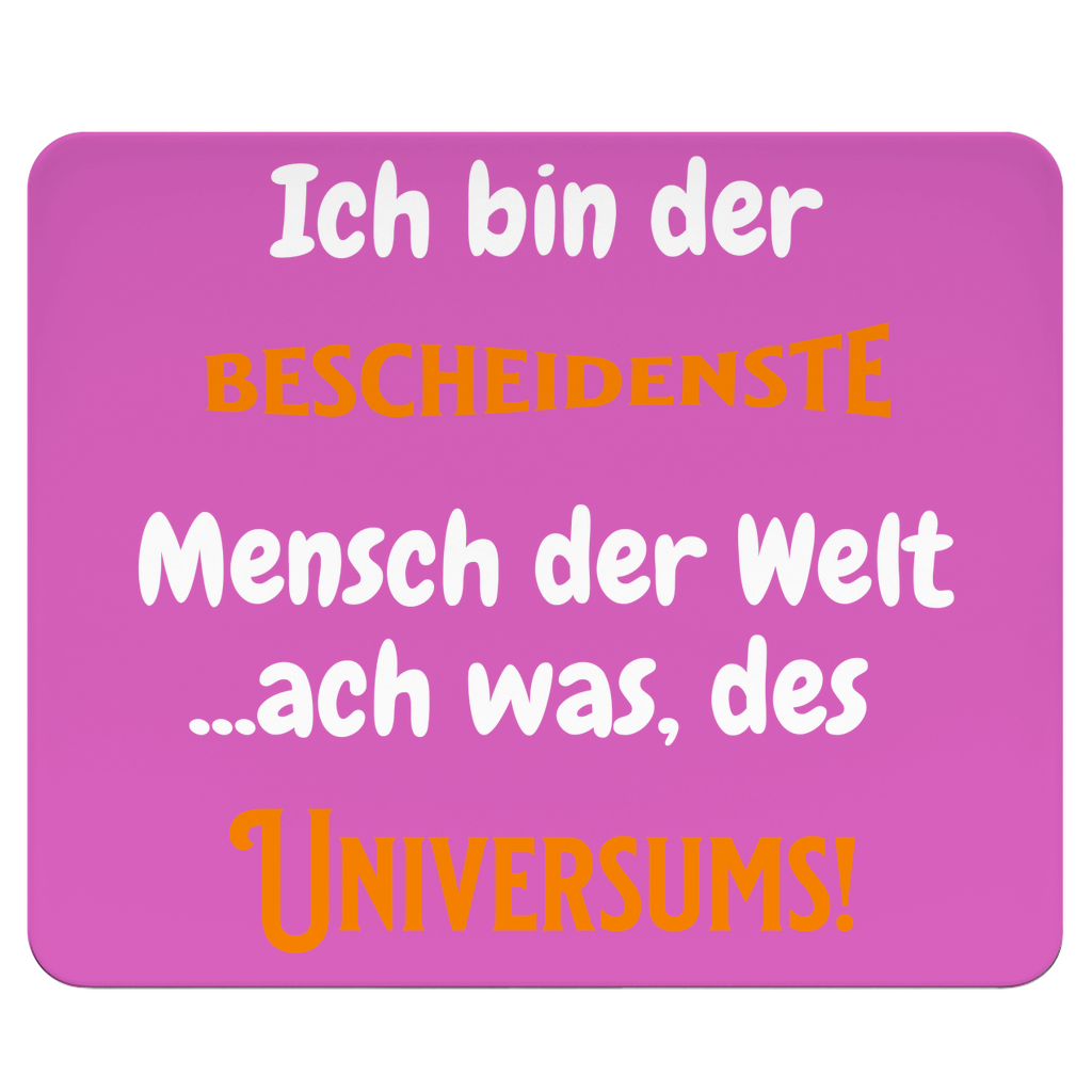 Perfekt für bescheidene Genies