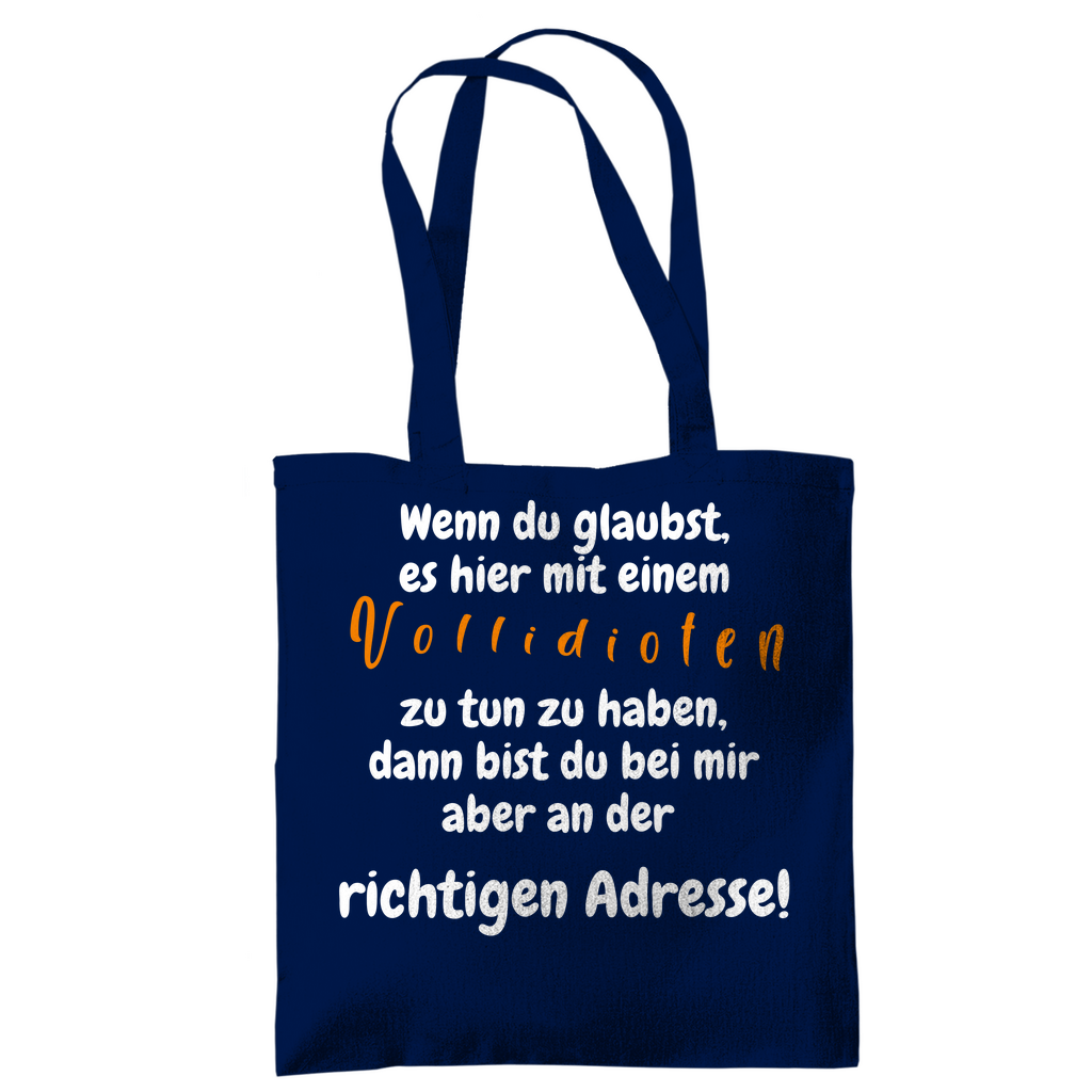 Vollidiot? Hier richtig