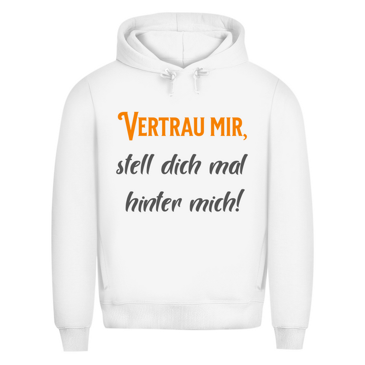 Nicht vordrängeln. Hinten stürmt’s