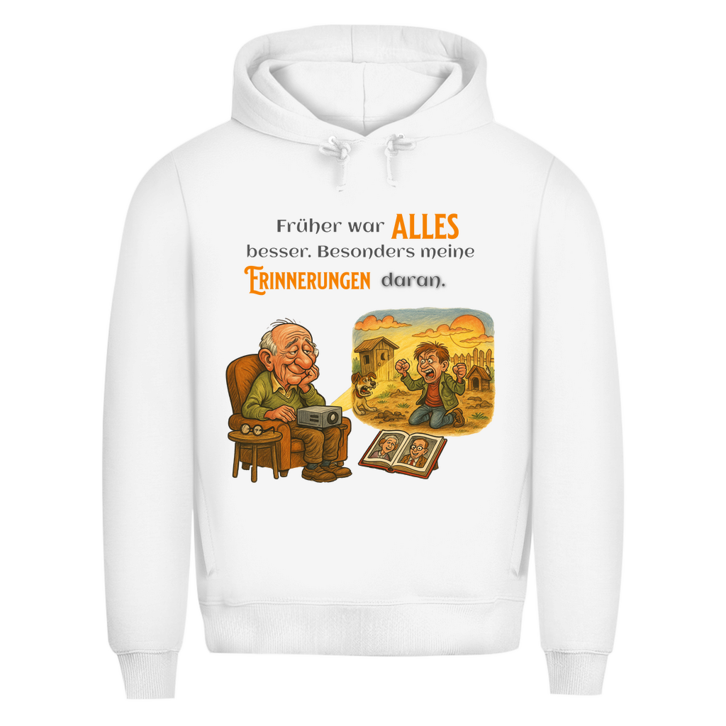 Früher war sogar das Hoodie wärmer!
