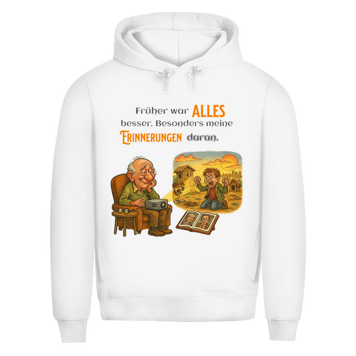 Früher war sogar das Hoodie wärmer!