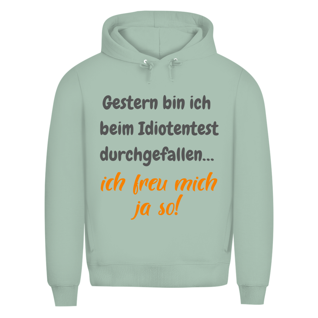 Dümmlich, glücklich, gut gelaunt