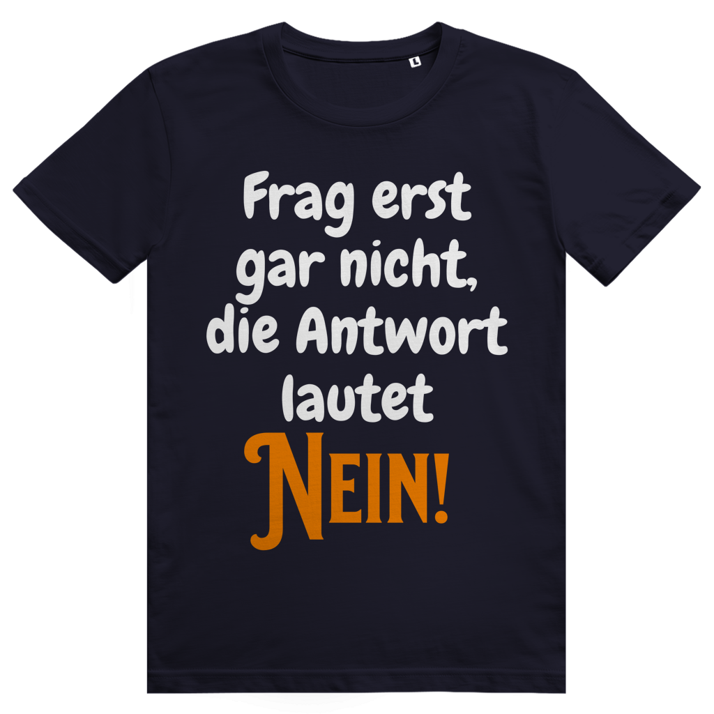 Vorne Nein, hinten auch