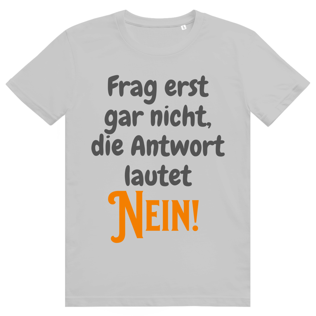 Vorne Nein, hinten auch