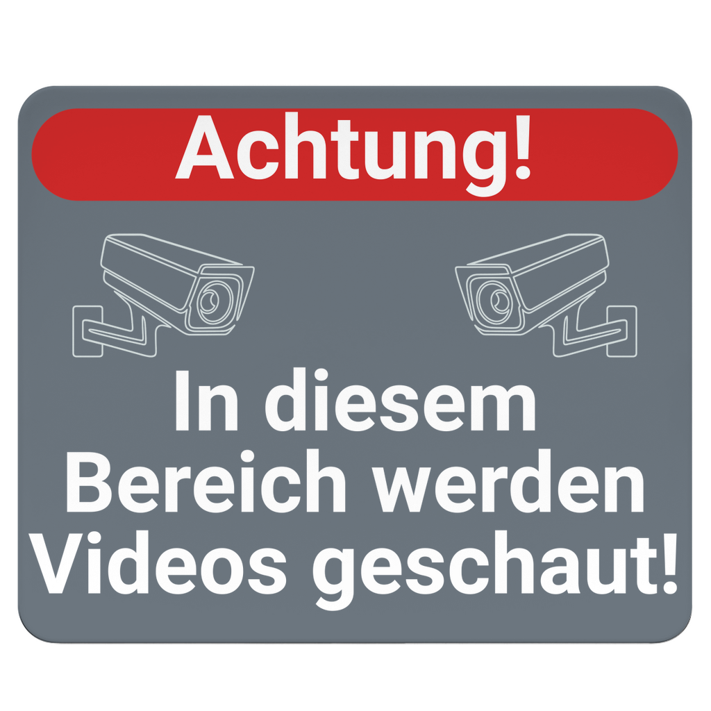 Videoüberwachung? Nö