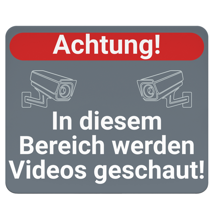Videoüberwachung? Nö