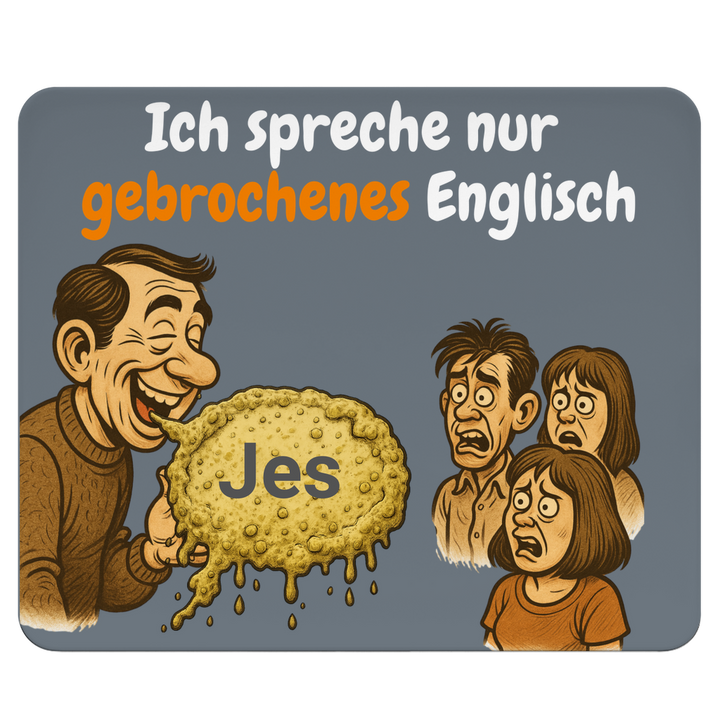 Mousepad für Sprachmuffel