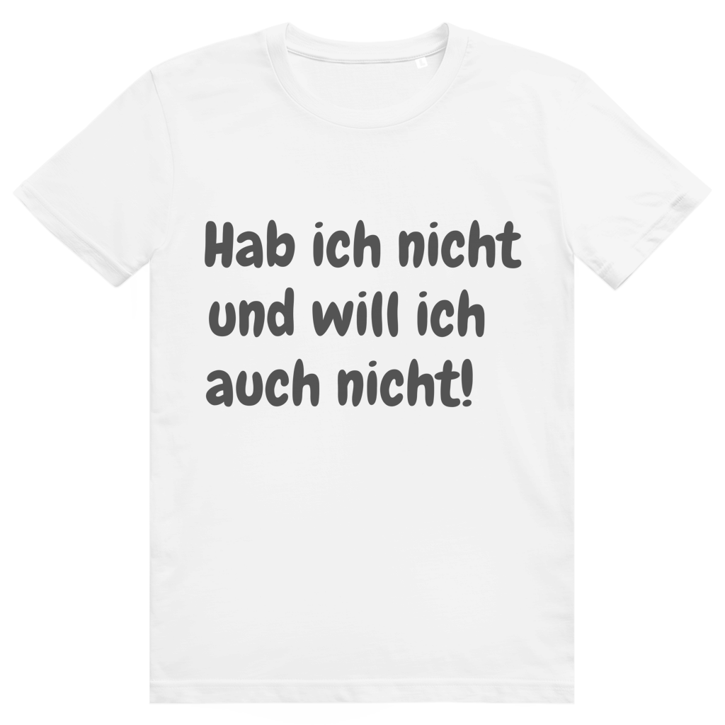 Nein und Nein