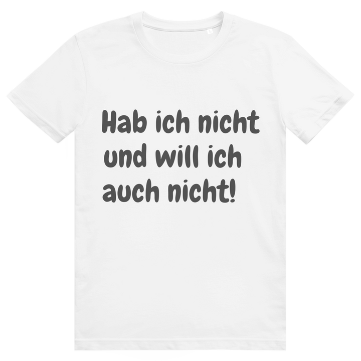 Nein und Nein