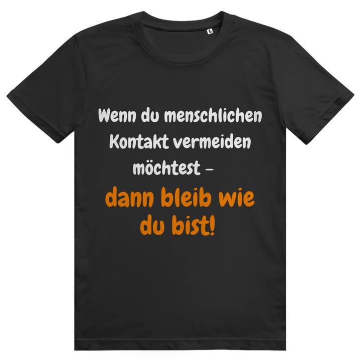 Kontaktvermeidung zum Anziehen