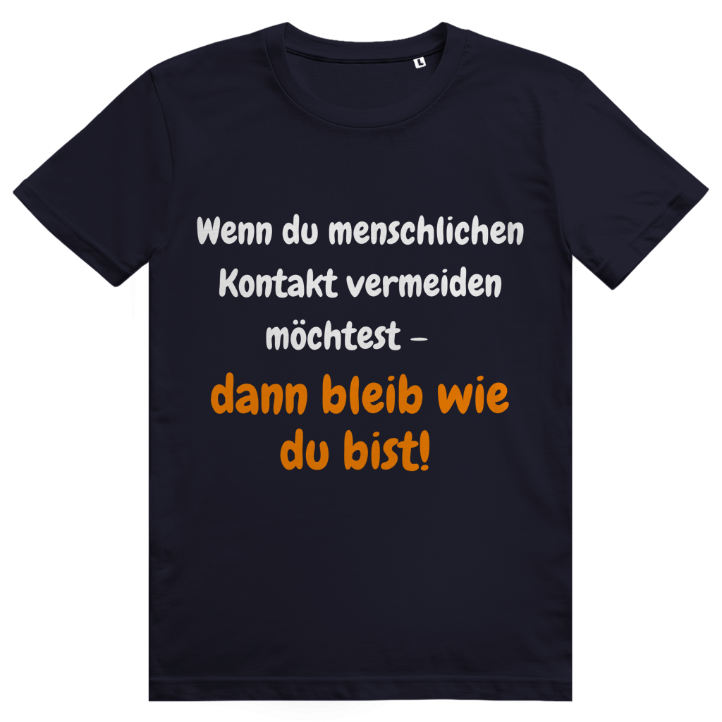 Kontaktvermeidung zum Anziehen