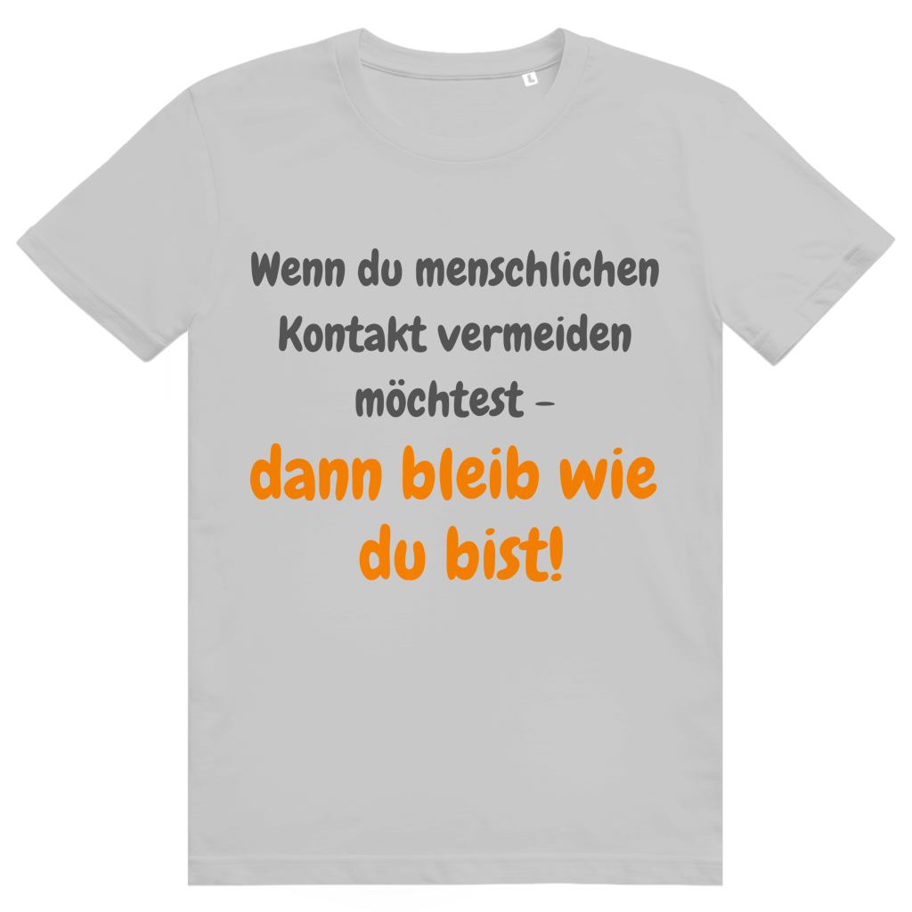 Kontaktvermeidung zum Anziehen