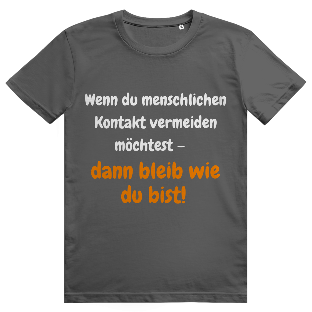Kontaktvermeidung zum Anziehen